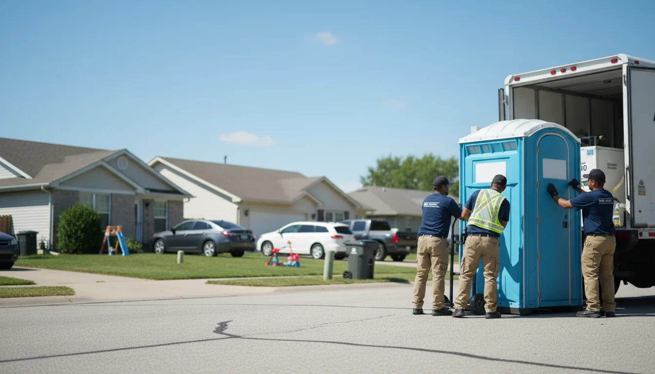 Standard Porta Potty Rentals in Easton, MO near me